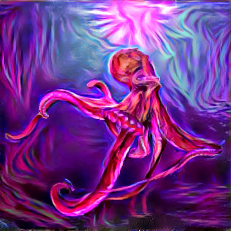 Pink Octopus