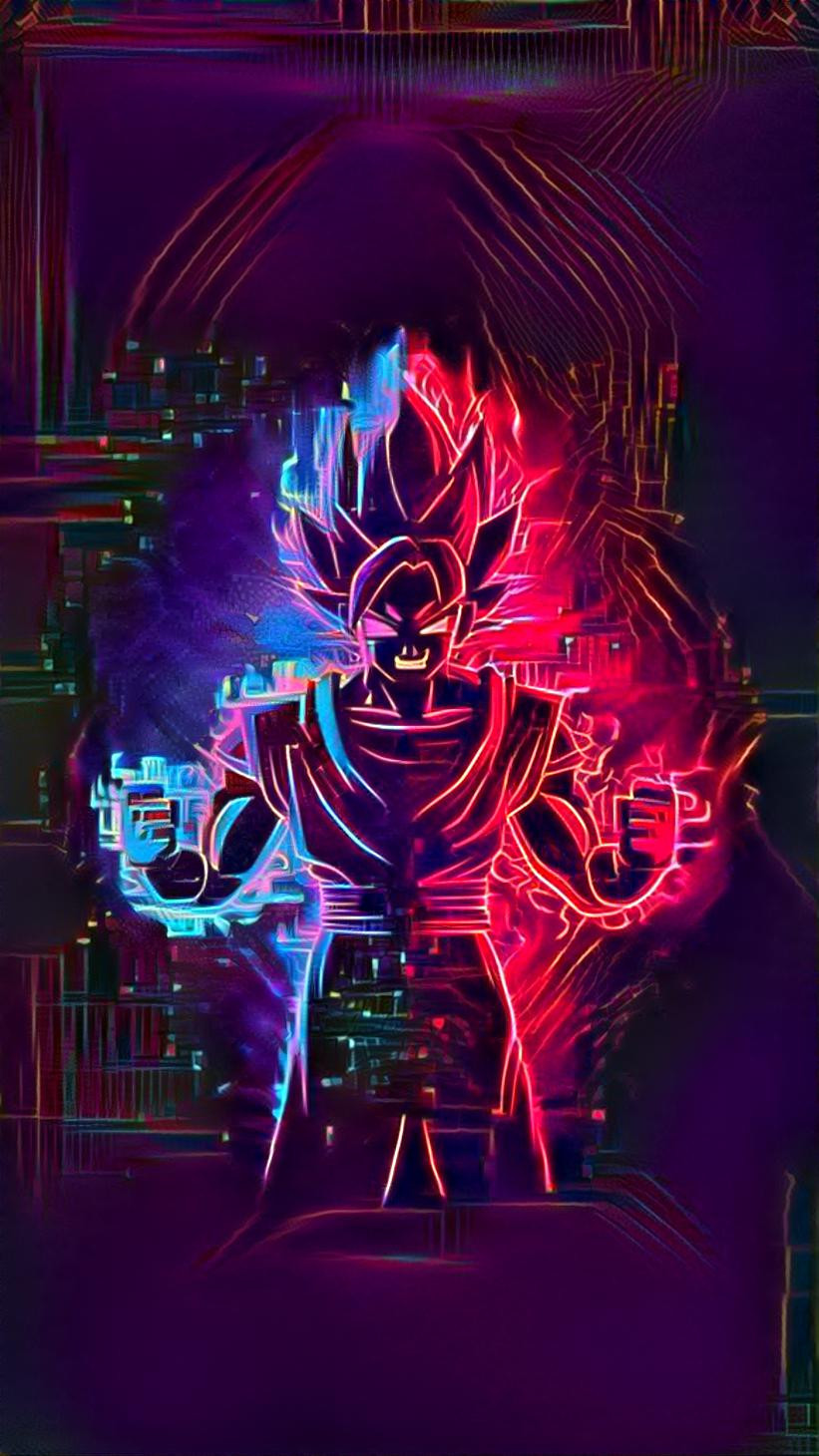 Glitchy Goku