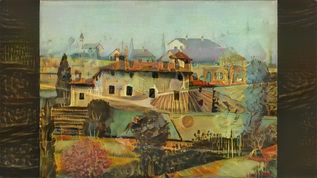 Village scene