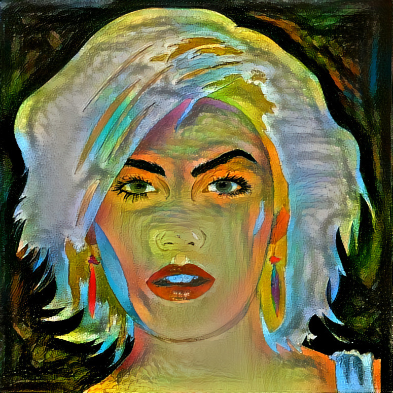 Green with envy, Red inside with rage--<Style:Head of a woman with green curls, 1946 - Pablo Picasso https://www.wikiart.org/en/pablo-picasso/head-of-a-woman-with-green-curls-1946> (Image:Clipart from freesvg.org,edited and enlarged)