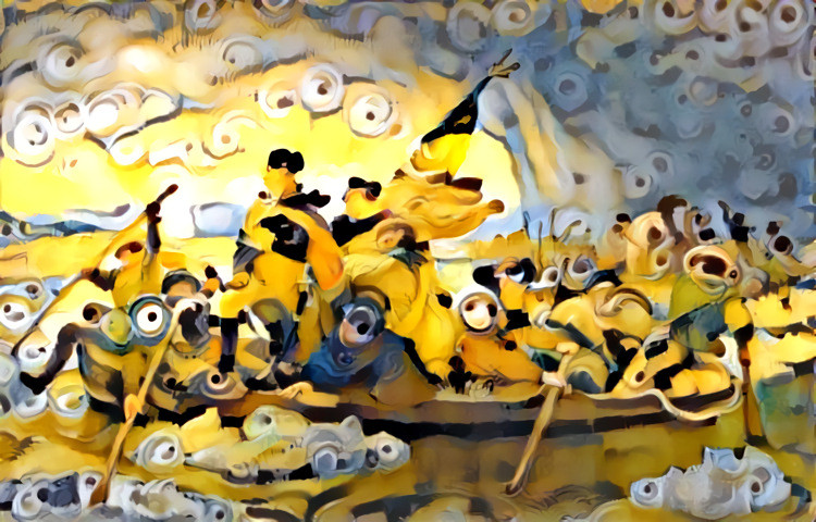 Minions Crossing the Delaware