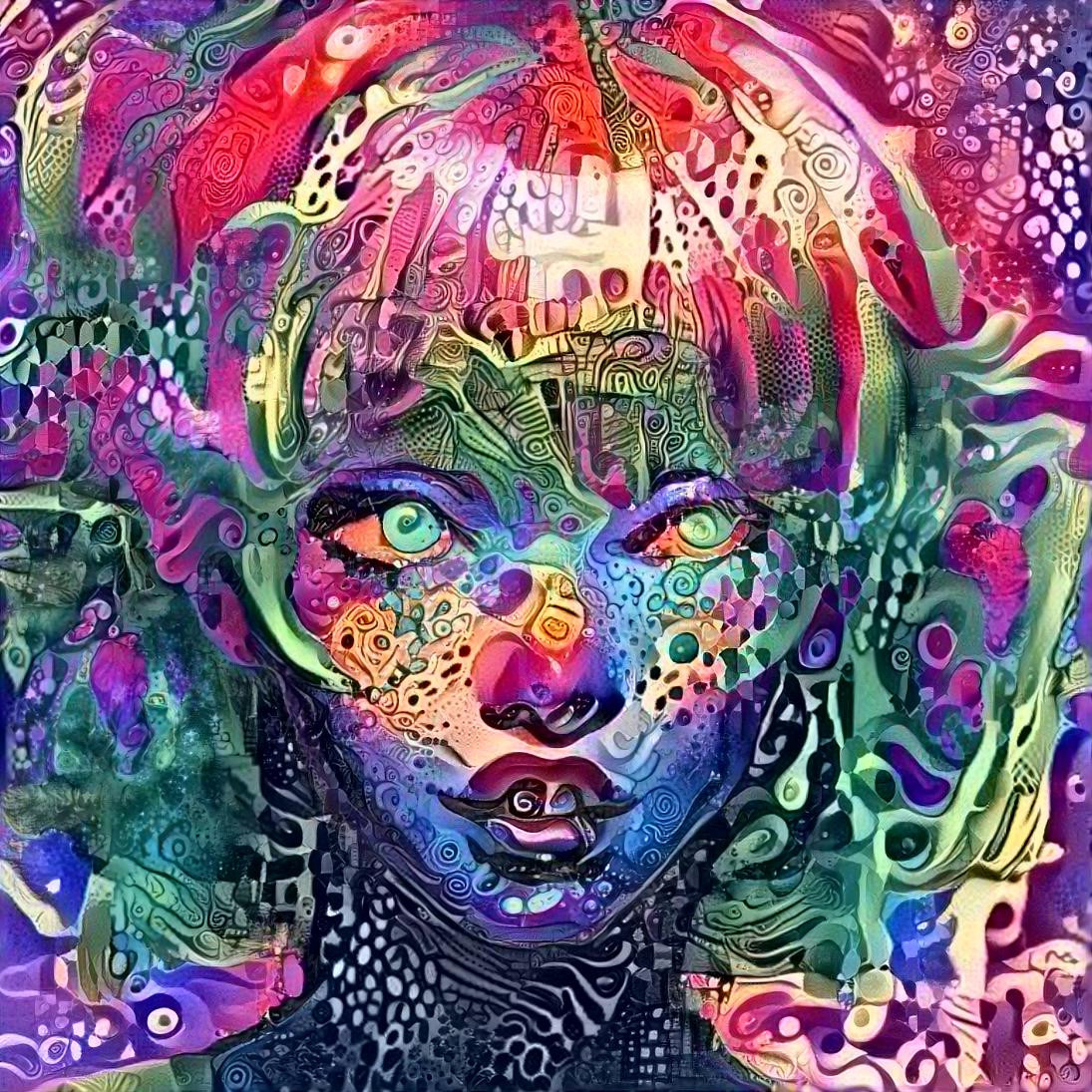 abstract girl 2