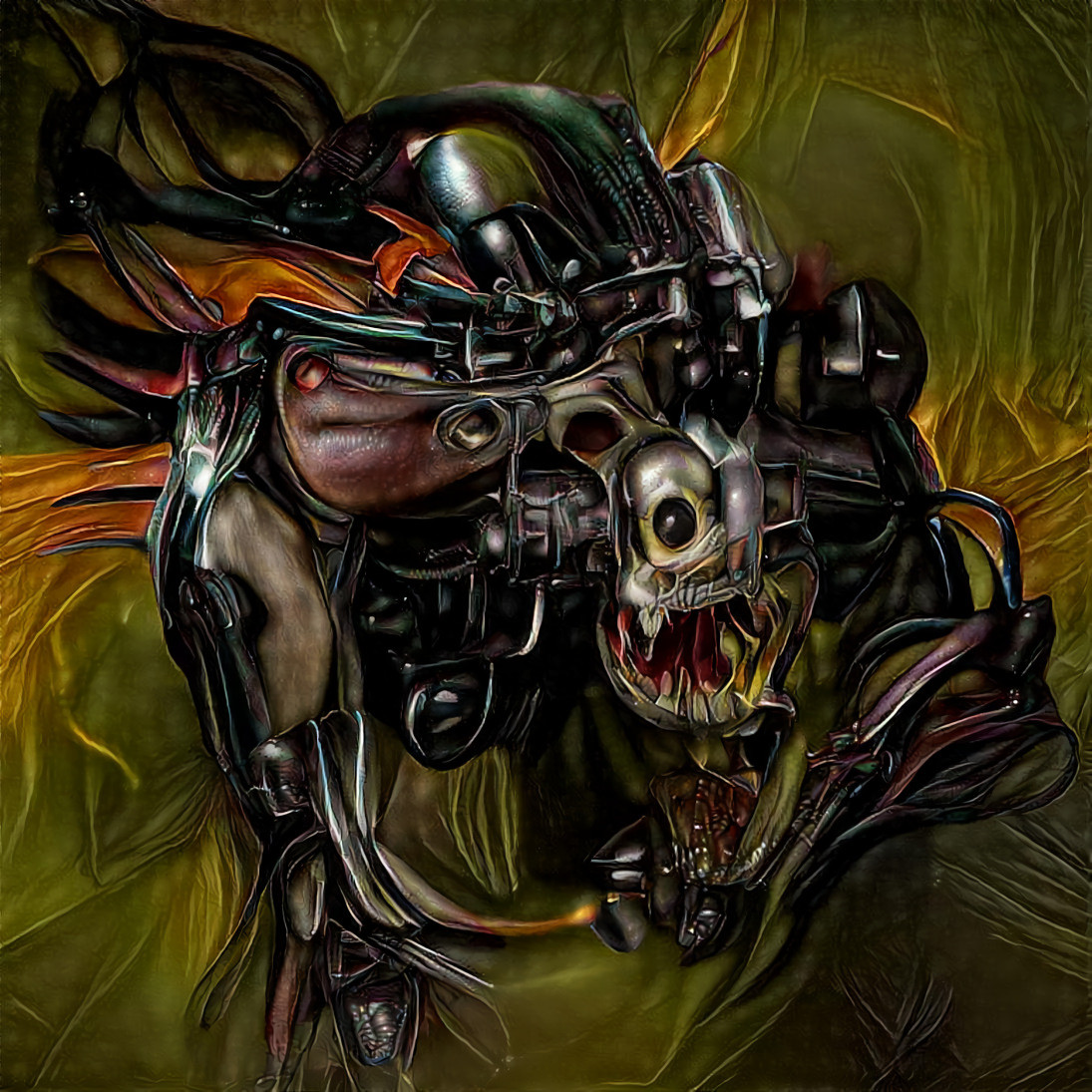 VQGAN Cyborg Monster