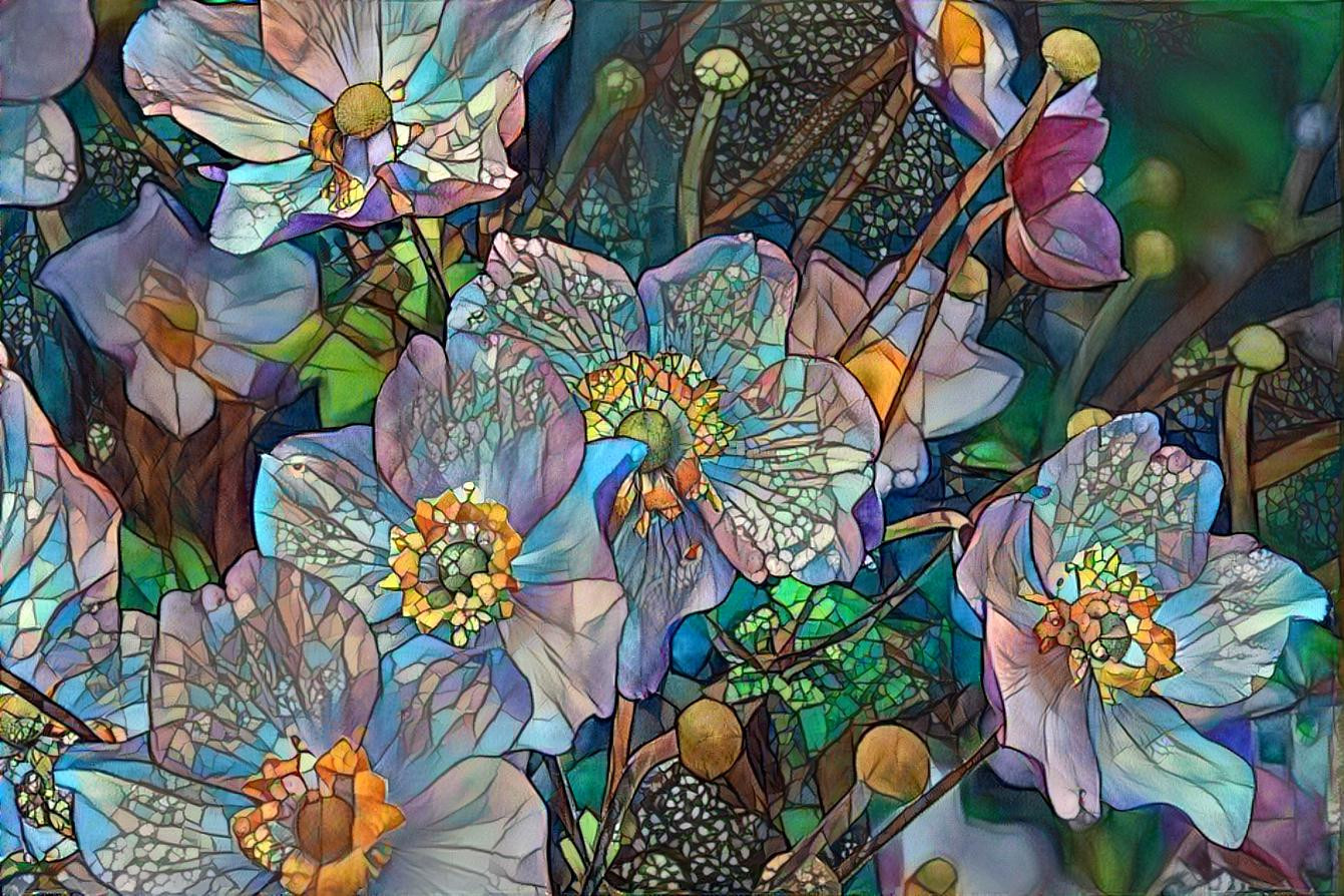 Stained Glass Flowers