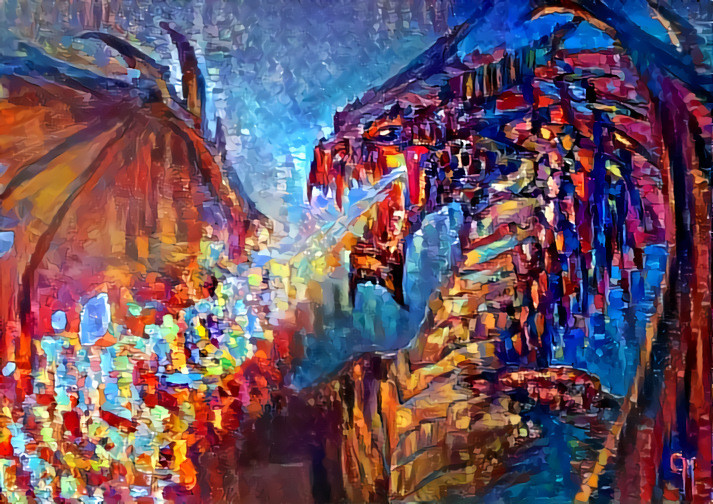 Abstract dragon