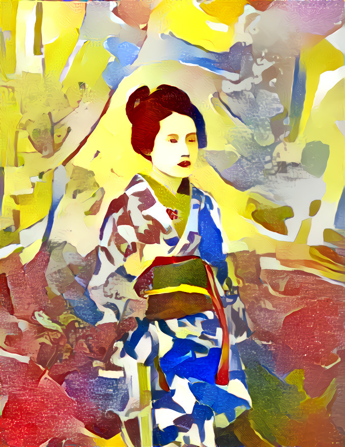 Colorful Geisha