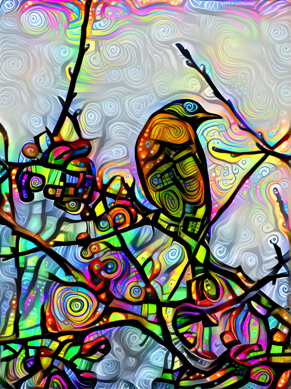 Psychedelic Bird