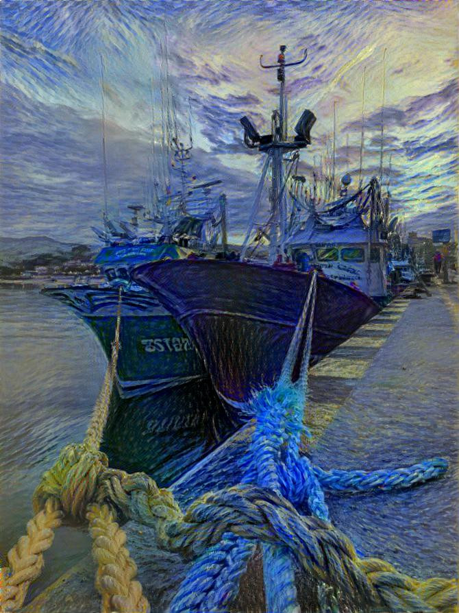 fishing boats cantabria spain
