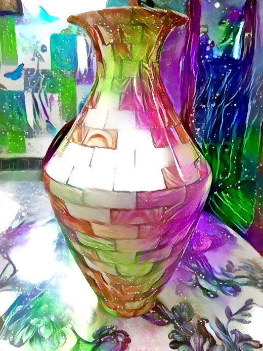 Rainbow vase