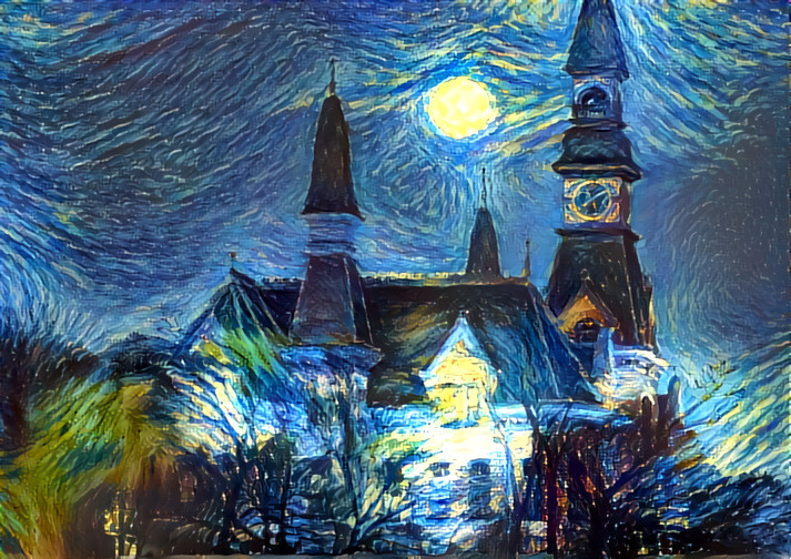 McKay Moon Starry Night