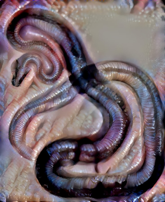 snake x-ray retexture, worms