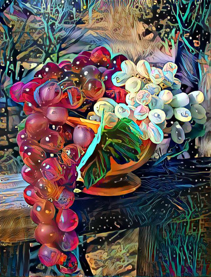 Redo of my grapes photo