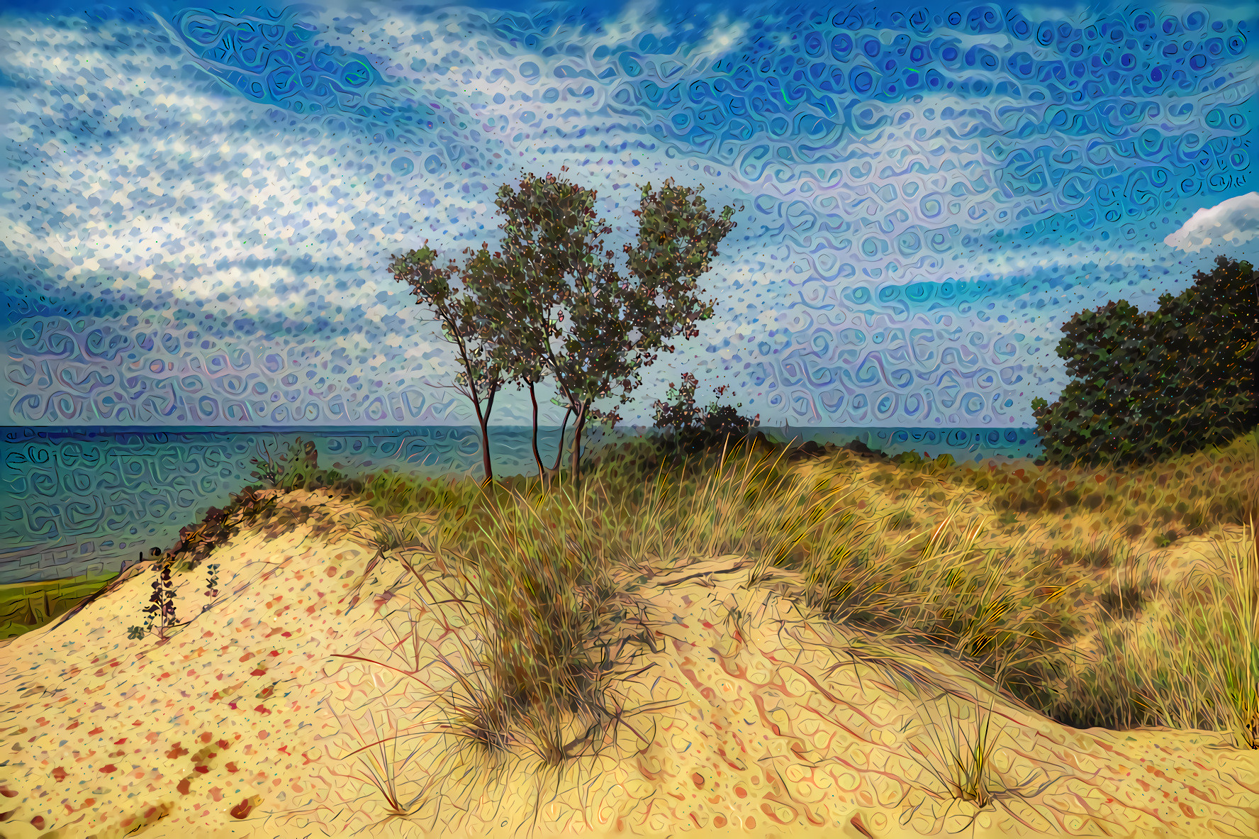 Indiana Dunes, Lake Michigan