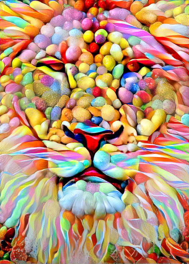 Candy lion