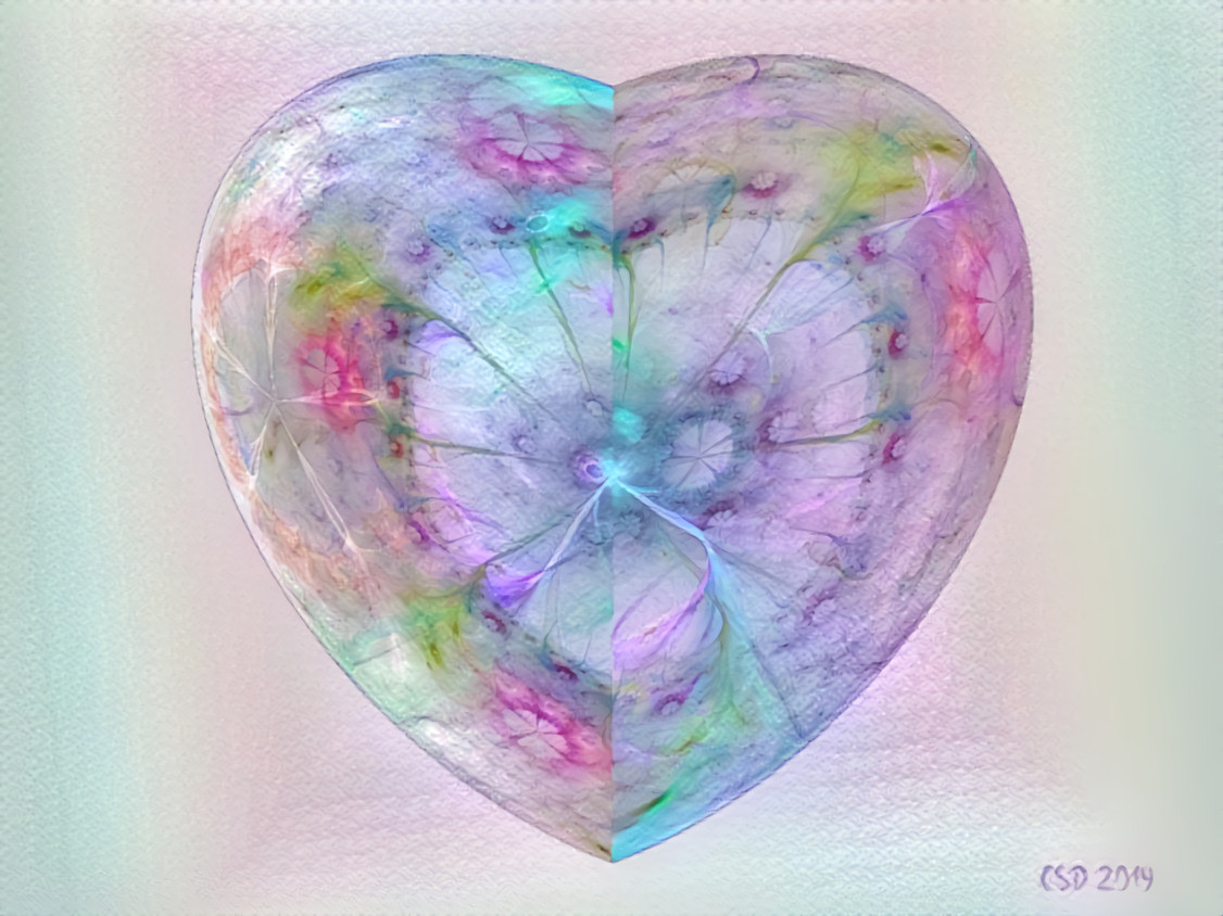 My Tie Dyed Heart created with Jwildfire