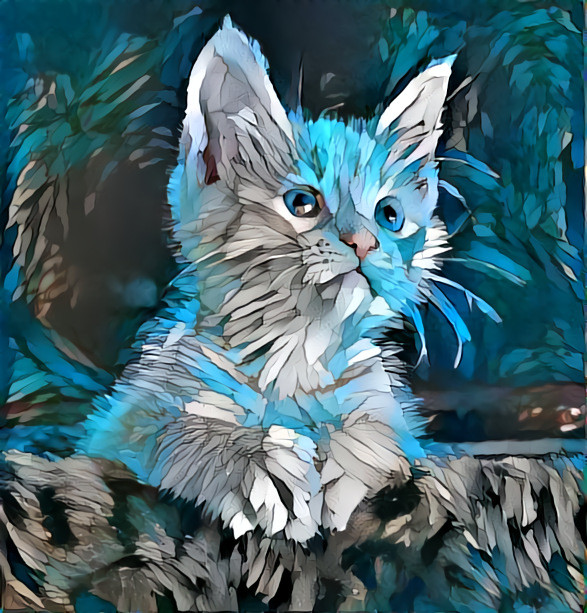 Cute sad kitten (base Image by Ty Swartz from Pixabay )