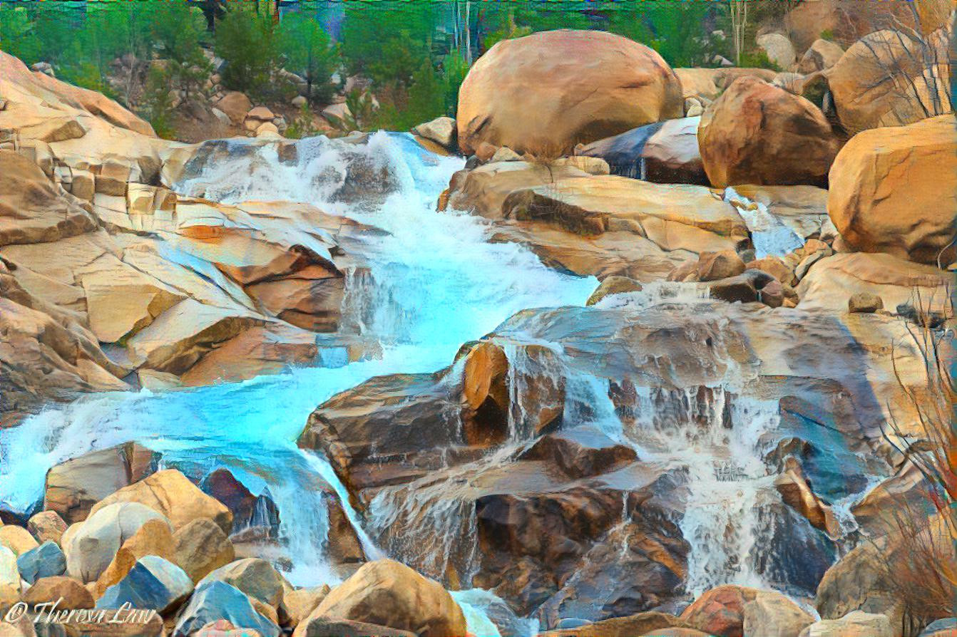 Alluvial Fan Waterfall