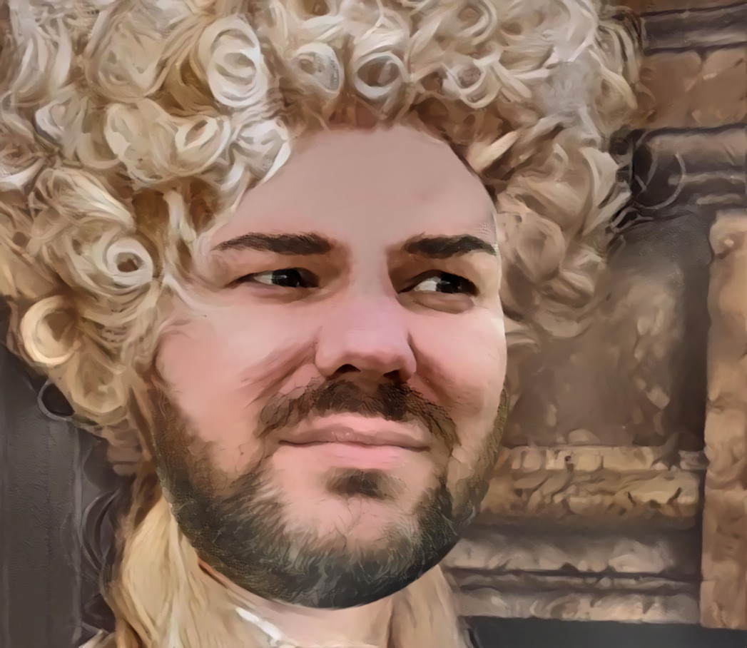 My Friend Wes as Marie Antoinette