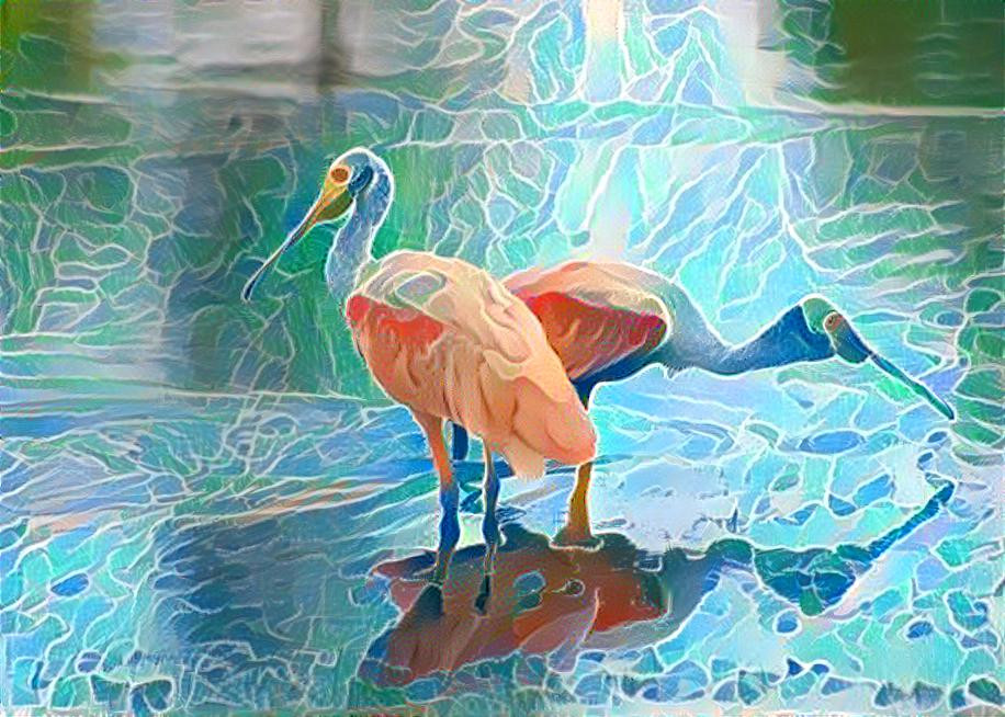 Spoonbills