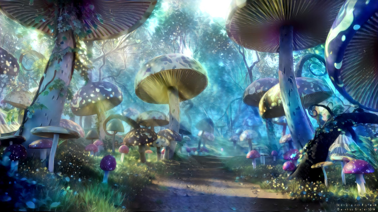 MUSHROOM FOREST BY DARSHAN SHELAR   https://evermotion.org/portfolios/show_work/15427/mushroom-forest