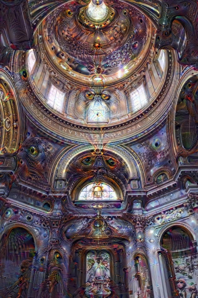 Deep Dream Cathedral