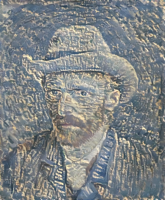 Van Gogh In Sand