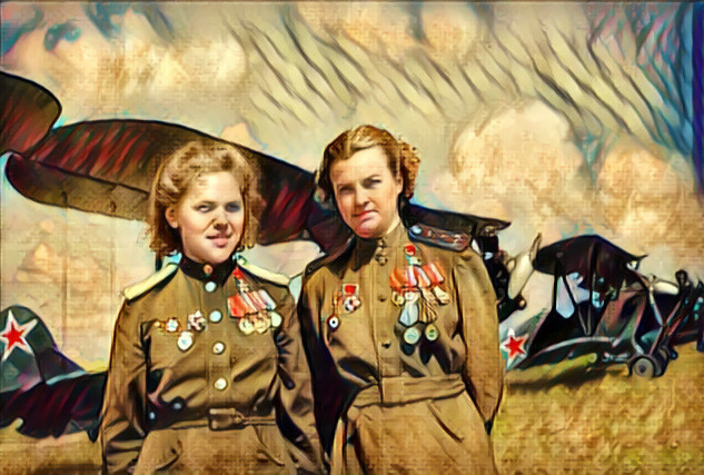 Night Witches [Over-colorized]