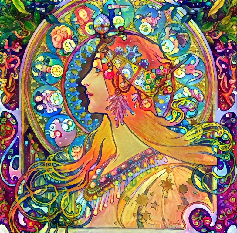 ''Zodiaqueen'' _ source: artwork by Alphonse Mucha _ (200207)