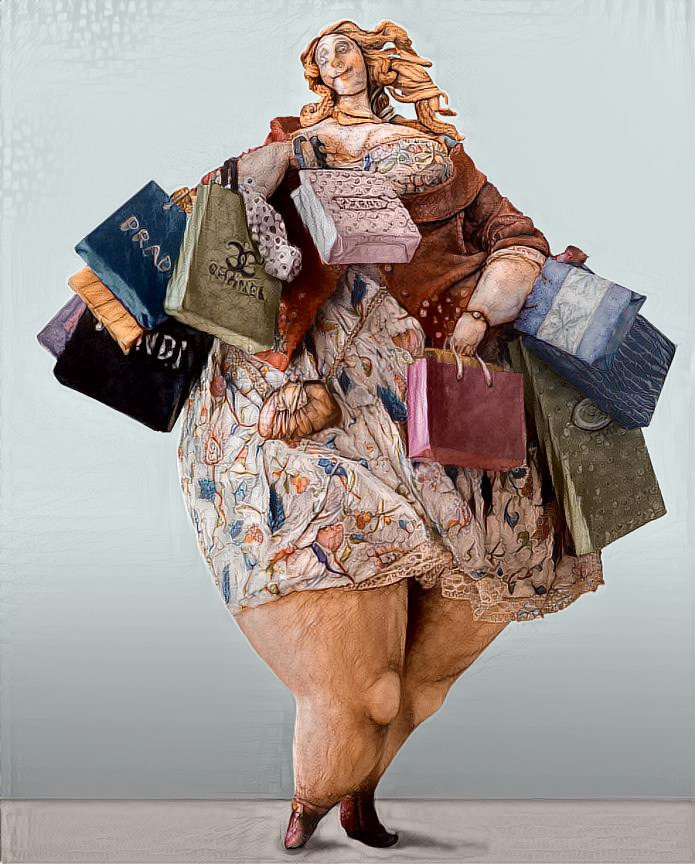 The Shopping-Godness (Doll by Katja Fairytales)