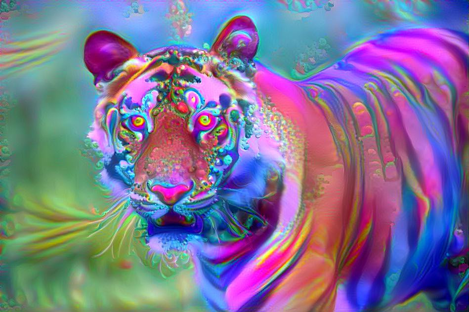 Colorful Tiger