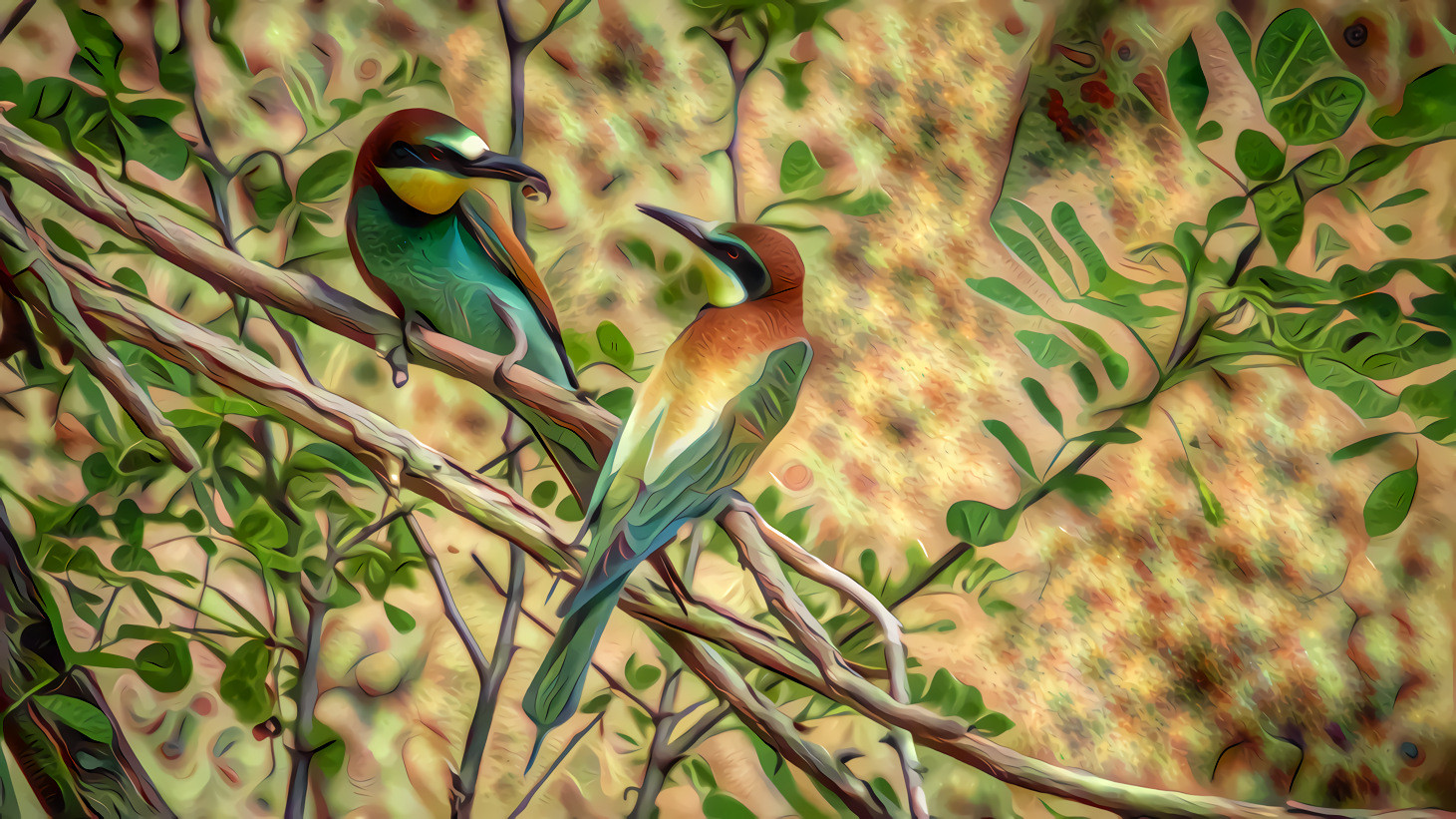 European Bee Eaters