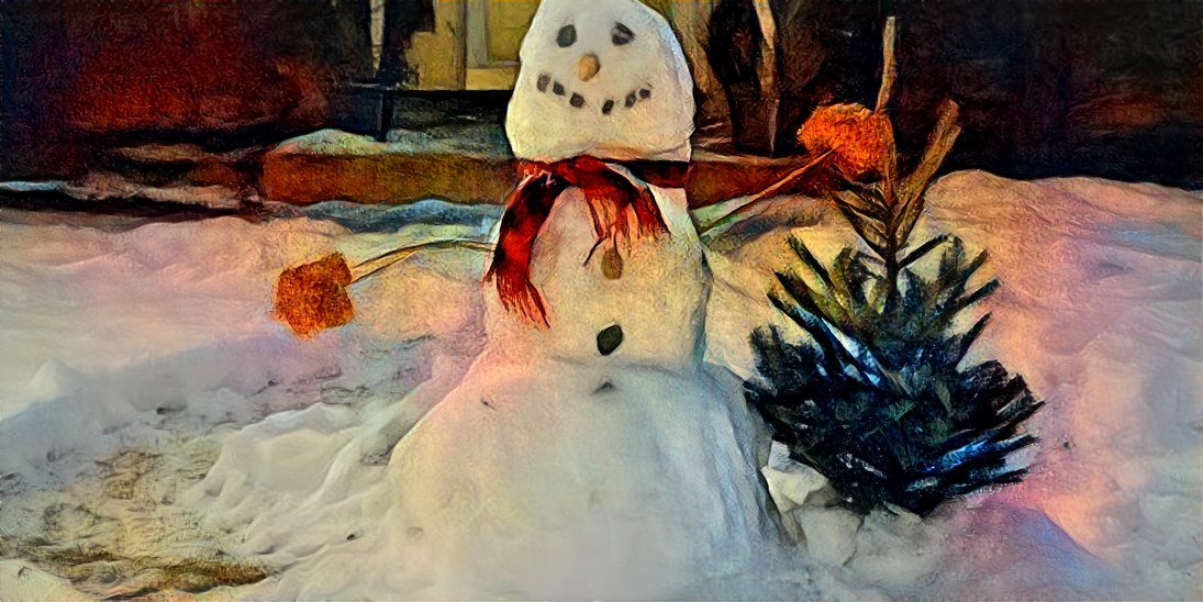 Christmas snowman