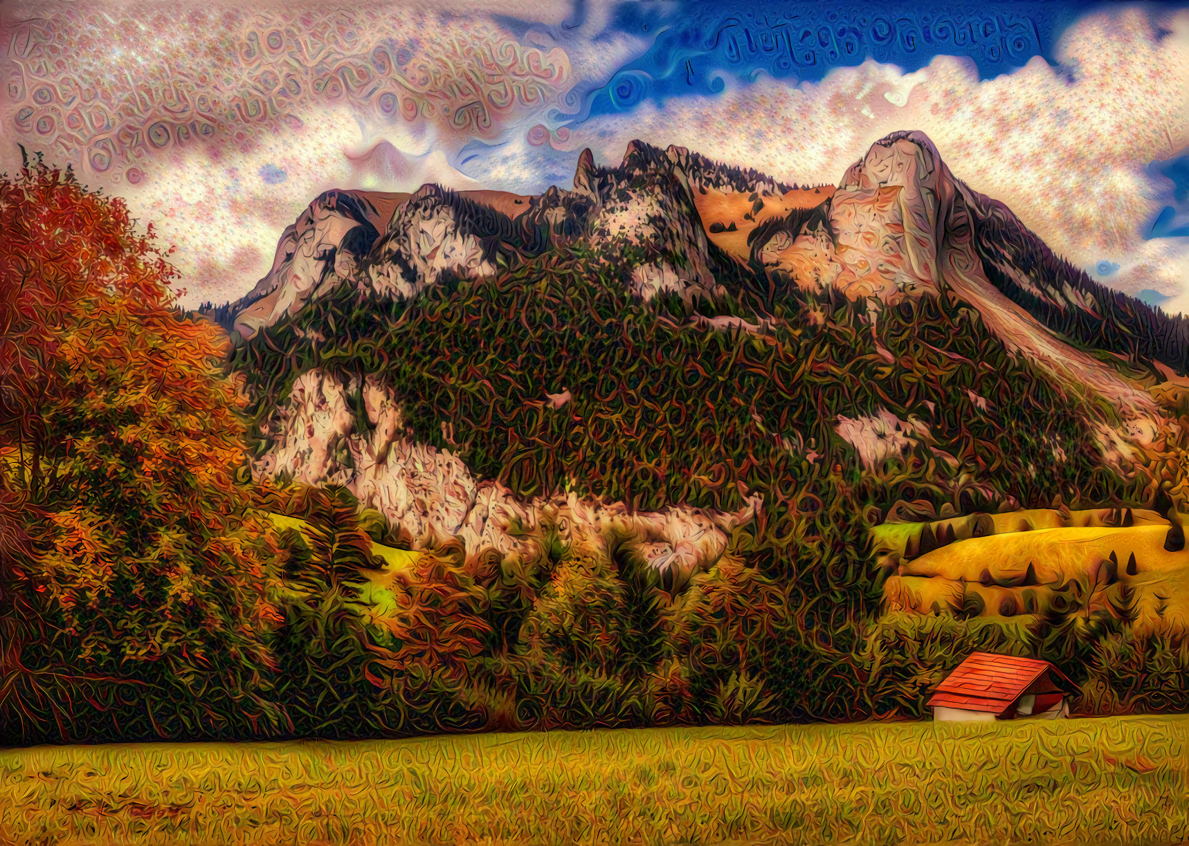 Switzerland Mountain and Meadow