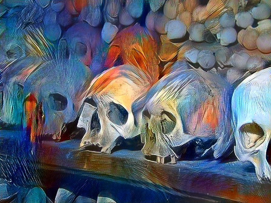 Shelf of Skulls