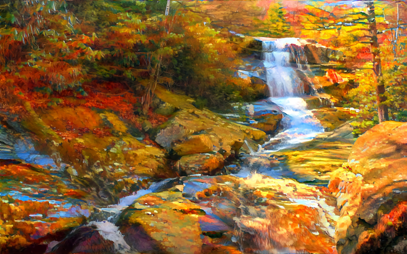 Autumn Cascade