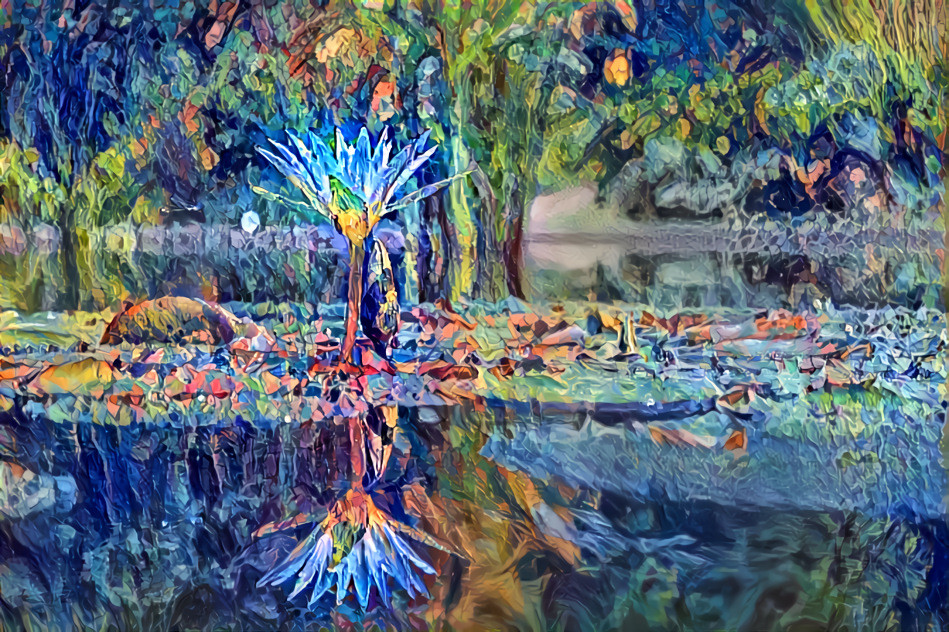 Reflections in the pond