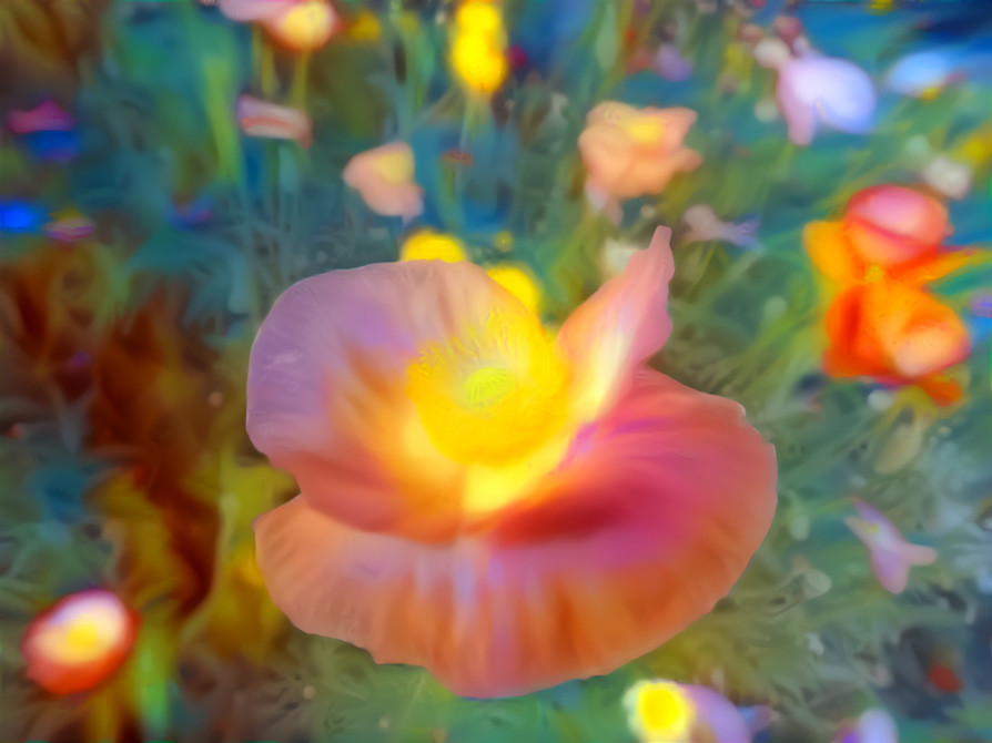 Rainbow poppy 2