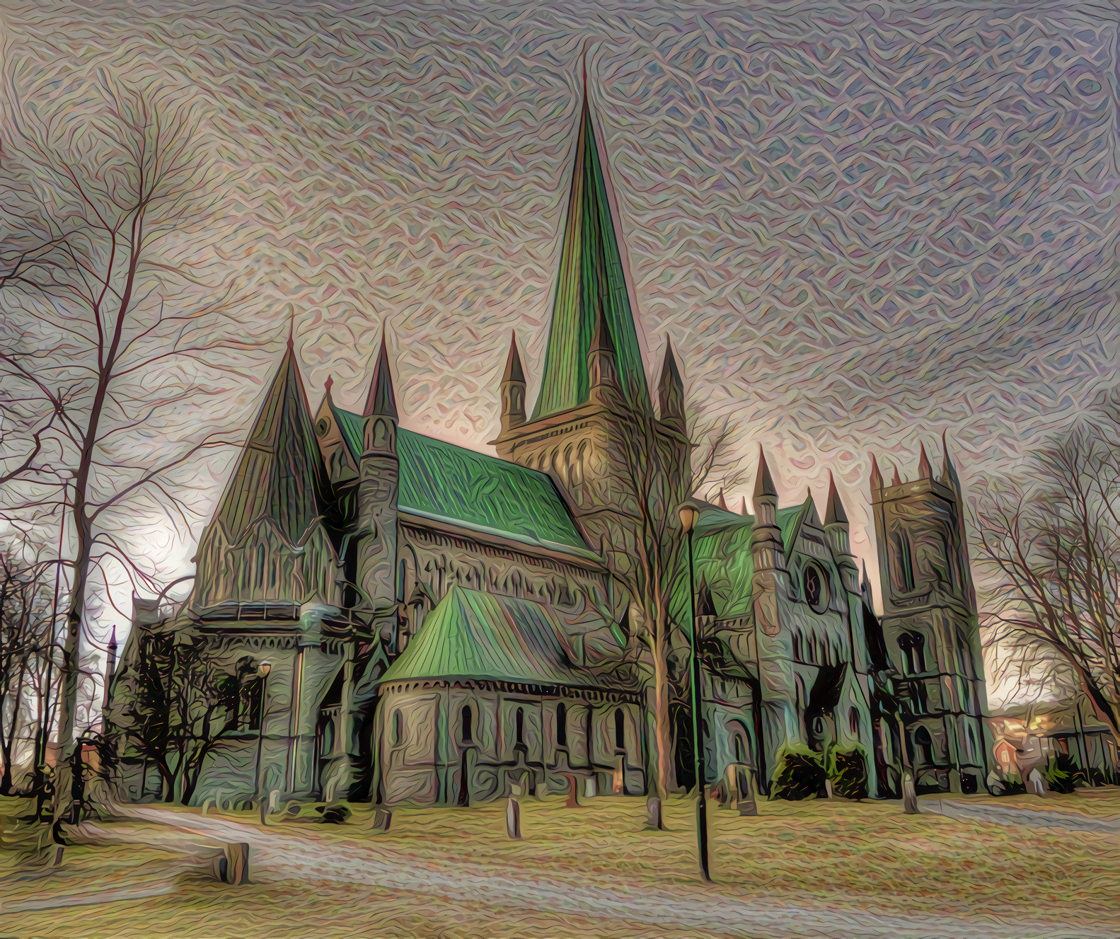 Nidaros Cathedral, Trondheim, Norway