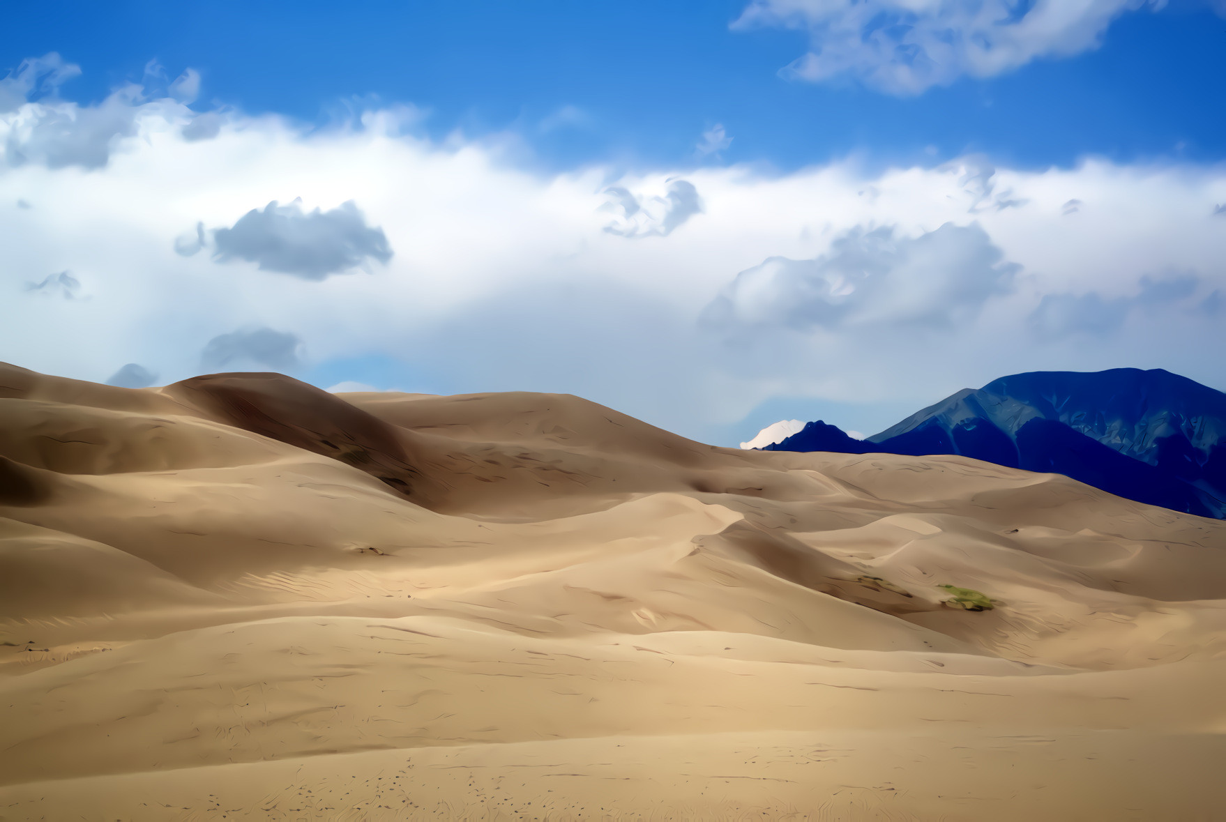 Desert Landscape, Sky