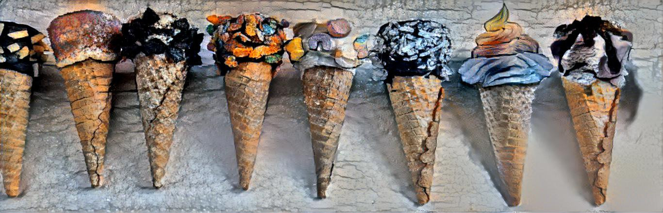 Ice cream cones