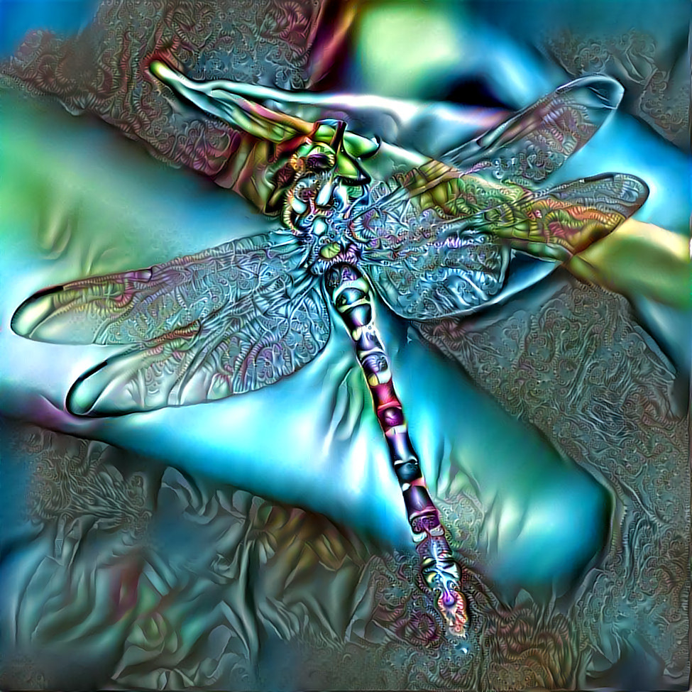 Dragonfly in Blue