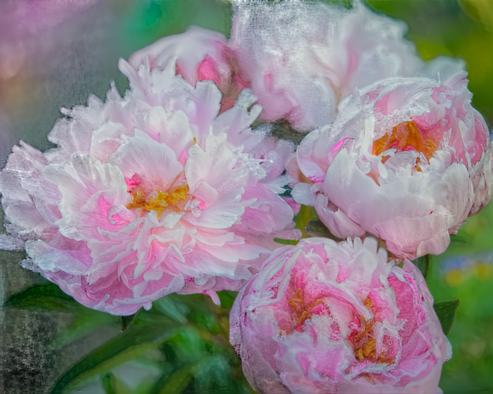 Painted Pink Peonies [FHD]