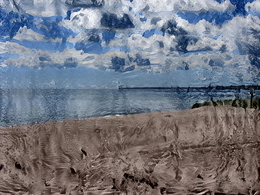 Clouds over Beach