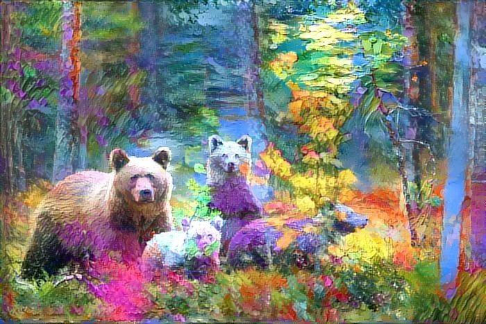 Bears In The Woods