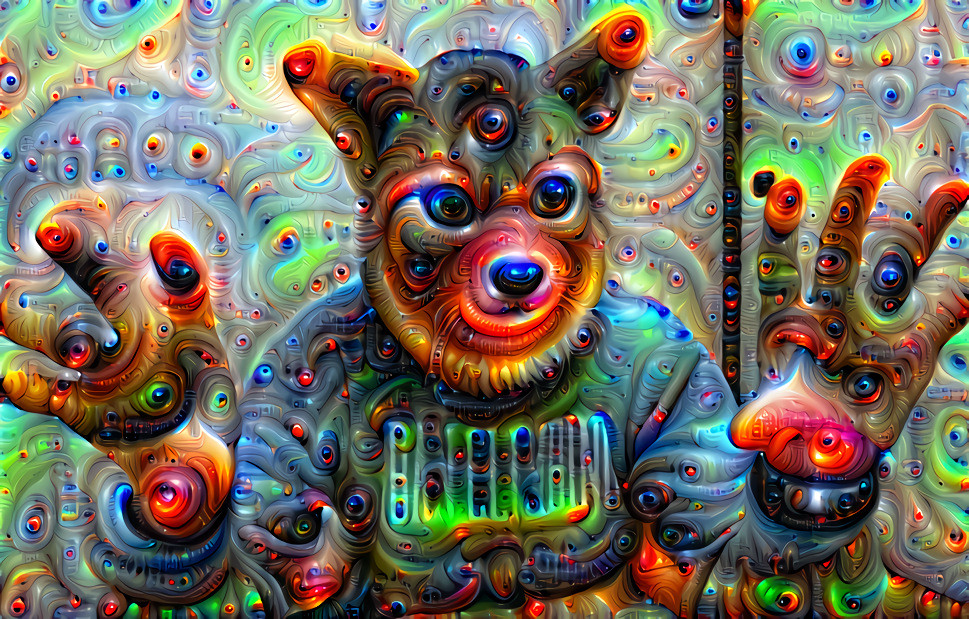 Cat Mask (Deep Dream)