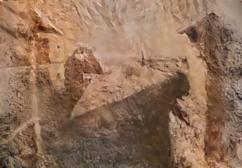 Earliest photo via earliest cave artist