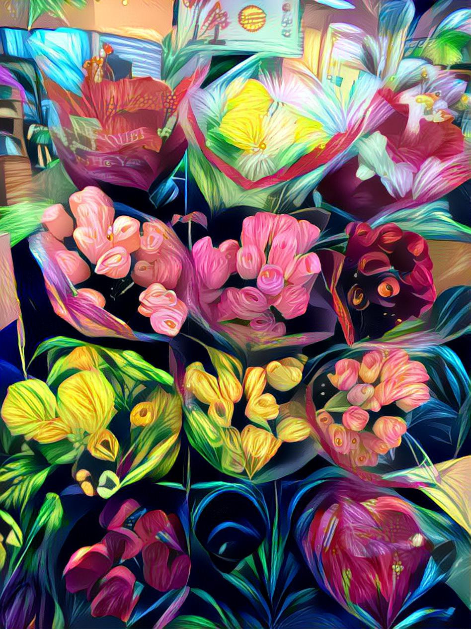 Flowers at Kroger