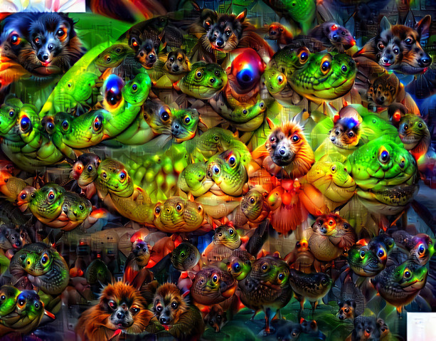 Retinal Scan Deep Dream