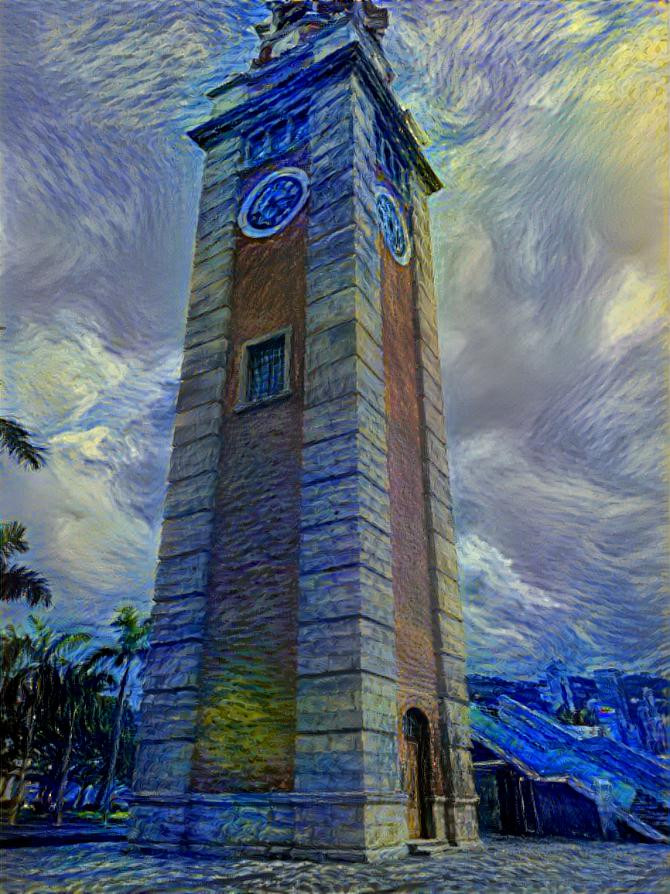 Hong kong clock Tower