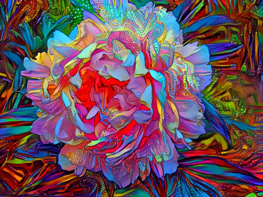 Peony flower